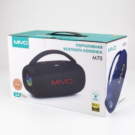 Портативная Bluetooth колонка Mivo M70 IPX6 30W