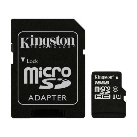 Карта памяти Kingston 16Gb MicroSD UHS-I U1