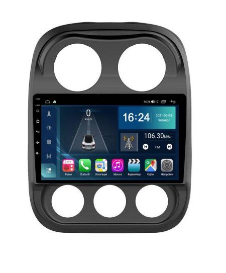 Штатная магнитола FarCar s400 для Jeep Compass на Android (TG1078M)
