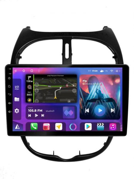 Штатная магнитола FarCar s400 для Peugeot 206 на Android (TM778M)