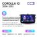 Штатная магнитола Teyes CC3 9" 3+32G для Toyota Corolla 10 E140 E150 2006-2013