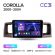 Штатная магнитола Teyes CC3 9" 3+32G для Toyota Corolla E120 E130 2000-2004