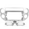 Переходная рамка 9" + CANBUS провода для Volkswagen Tiguan 2006-2017 (серебро)
