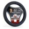 Оплетка на руль из кожи AVS GL-200M-B